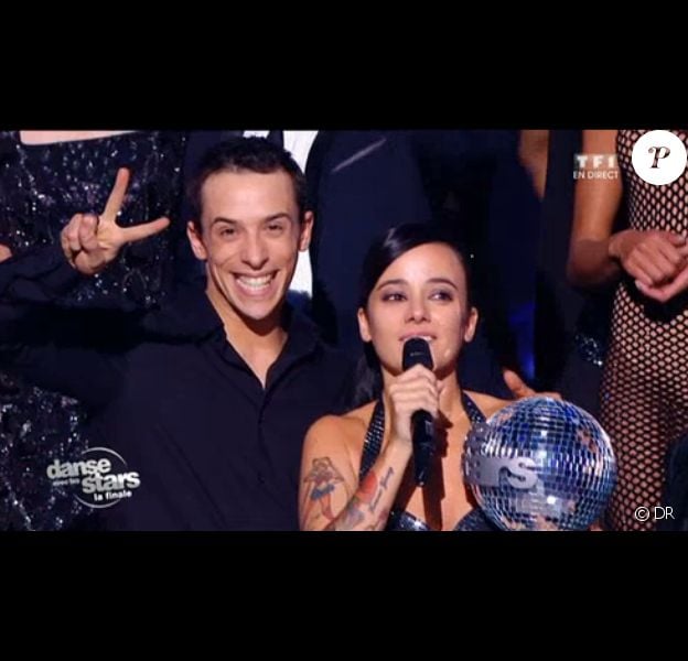 Alizée, victorieuse dans Danse avec les stars 4 sur TF1.