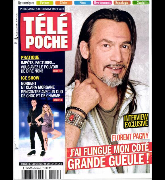 Magazine Télé Poche du 30 novembre au 6 décembre 2013.