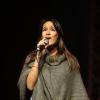 Karine Lima lors du concert de 'La Télé Qui Chante' à Bobino, Paris, le 25 novembre 2013. Les recettes de billeterie seront reversées a l'association "Les Toiles Enchantées" présidée par Alain Chabat