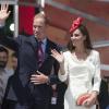 Le prince William et Kate Middleton à Ottawa le 1er juillet 2011 dans le cadre de leur tournée en Amérique du Nord après leur mariage. La duchesse de Cambridge comptait dans son équipe son coiffeur James Pryce, qui n'est pas resté longtemps à son service.