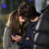 Chloë Moretz embrasse langoureusement Jamie Blackley sur le tournage de 'If I Stay' à Vancouver, le 26 novembre 2013.