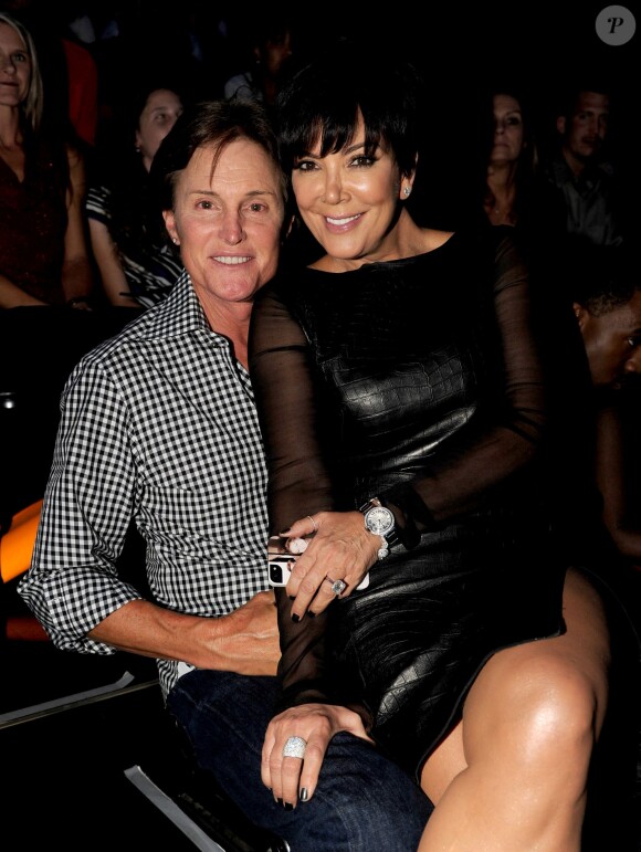 Bruce Jenner et Kris Jenner à Los Angeles, le 21 novembre 2012.