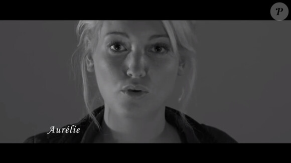 Aurélie Dotremont dans le teaser du clip "Unisson nos voix".