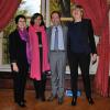 Jean-Luc Romero et Anne Hidalgo lors des 18e Etats Generaux Des Elus Locaux Contre Le Sida', à Paris le 27 novembre 2013