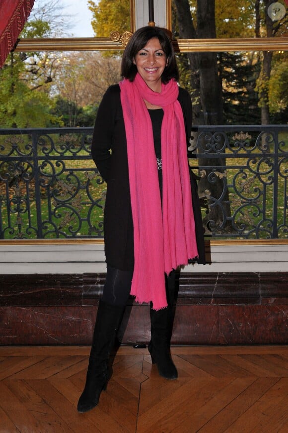 Anne Hidalgo lors des 18e Etats Generaux Des Elus Locaux Contre Le Sida', à Paris le 27 novembre 2013