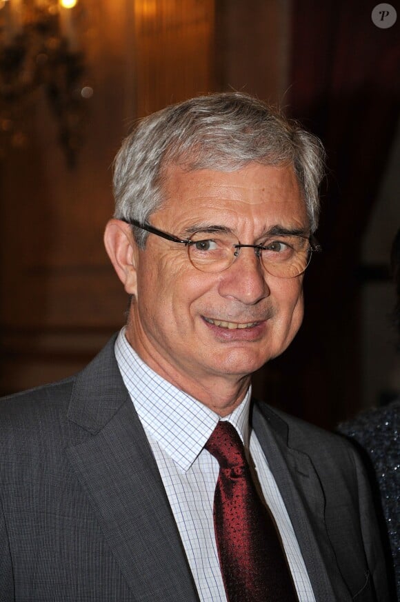 Le président de l'Assemblée nationale Claude Bartolone lors des 18e Etats généraux des élus locaux contre le sida', à Paris le 27 novembre 2013