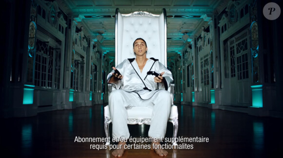 Zlatan Ibrahimovic dans une publicité pour la Xbox One