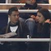Cristiano Ronaldo et sa sublime compagne Irina Shayk assistent au match Real Madrid - Real Valladolid à Madrid, le 30 novembre 2013.
