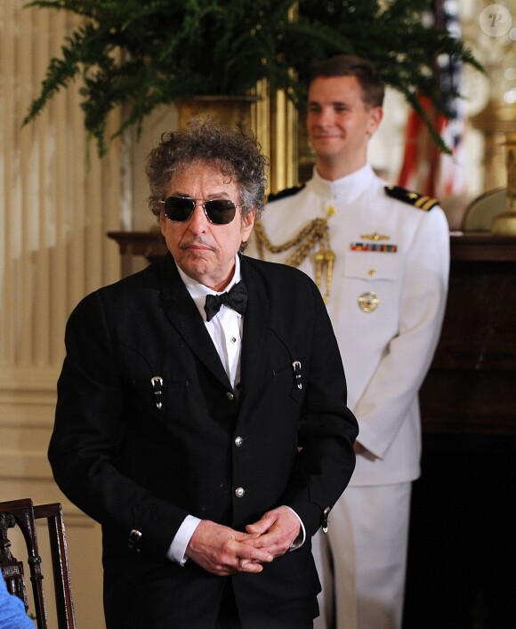 Bob Dylan à la Maison Blanche à Washington, le 29 mai 2012.