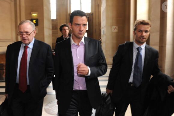 Jérôme Kerviel et son avocat Olivier Metzner lors de son procès le 9 juin 2010