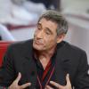 Gérard Lanvin à l'enregistrement de l'émission Vivement Dimanche à Paris le 4 décembre 2013. L'émission sera diffusée le 8 décembre.