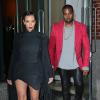 Kim Kardashian et Kanye West à New York, le 23 novembre 2013.