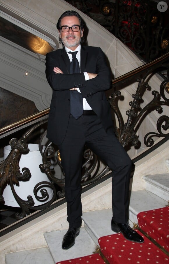 Christophe Barratier assiste à la 16e édition du Bal de Paris à l'hôtel Le Marois. Paris, le 7 décembre 2013.