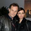 Charles Berling et Emmanuelle Béart lors du Grand Prix Gucci au dernier jour du Gucci Paris Masters à Villepinte le 8 décembre 2013