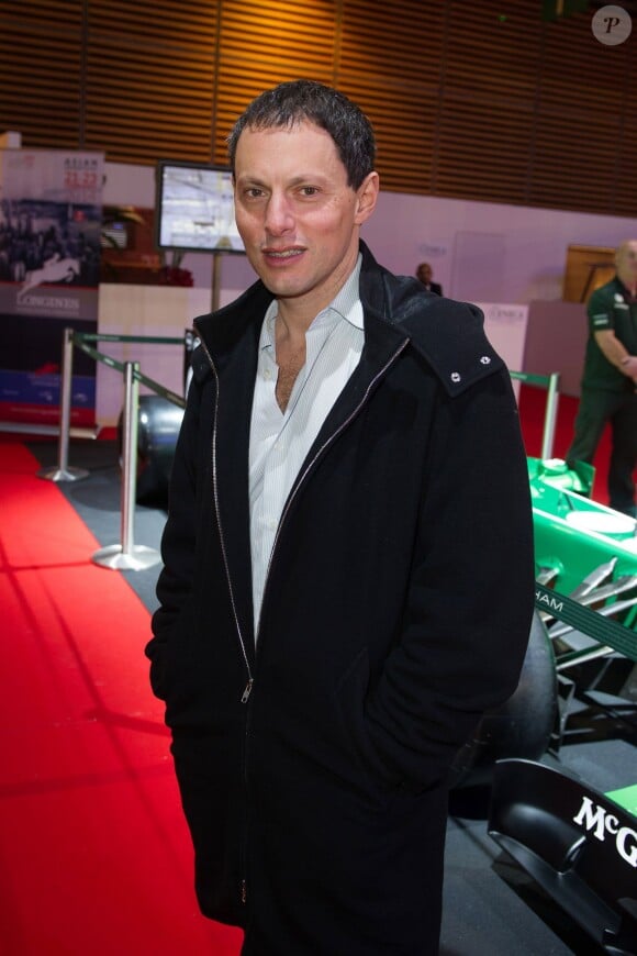 Marc-Olivier Fogiel lors du Grand Prix Gucci au dernier jour du Gucci Paris Masters à Villepinte le 8 décembre 2013