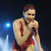 Jessie J sur la scène du Jingle Bell Ball 2013 à Londres, le 8 décembre 2013.