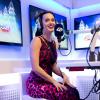 Katy Perry en interview dans le cadre du Jingle Bell Ball à Londres, le 7 décembre 2013.
