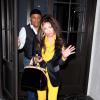 La Toya Jackson et son compagnon Jeffre Phillips à Beverly Hills, Los Angeles, le 26 février 2013.