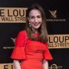 Elsa Zylberstein à la première mondiale du film Le Loup de Wall Street à Paris le 9 décembre 2013.