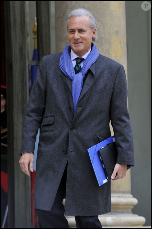 Georges Tron en novembre 2010 à l'Elysée.