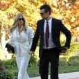 Fergie et son mari Josh Duhamel à Bel Air, le 12 décembre 2013.