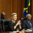  La reine Maxima des Pays-Bas au lancement du National Inclusive Finance Framework à Dar es Salam, en Tanzanie, le 12 décembre 2013. 