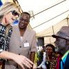 La reine Maxima des Pays-Bas visite le Vignoble Gawaye a Dodoma en Tanzanie le 13 decembre 2013.13/12/2013 - Dodoma