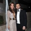 Alessandra Ambrosio et son mari Jamie Mazur au gala de l'amFAR à Los Angeles le 12 decembre 2013