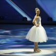 EXCLUSIF. Clara Morgane lors du premier prime Ice Show, le 27 novembre 2013, sur M6