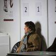 Bernard Tapie au Gucci Paris Masters à Villepinte le 7 décembre 2013.