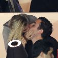 Exclusif - Sophie Tapie et son compagnon Raphaël Goehrs au Gucci Masters de Villepinte le 6 decembre 2013.