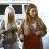 Kim Kardashian et son amie Blac Chyna se rendent au centre commercial Westfield Promenade dans le quartier de Woodland Hills. Los Angeles, le 13 décembre 2013.