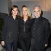 Exclusif - Nicole Coullier, Alain Terzian et sa femme Brune de Margerie au concert de Céline Dion au POPB de Paris, le 5 décembre 2013.