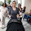 Kim, Kourtney Kardashian et sa fille Penelope profitent d'une après-midi entre filles à Beverly Hills. Le 16 décembre 2013.