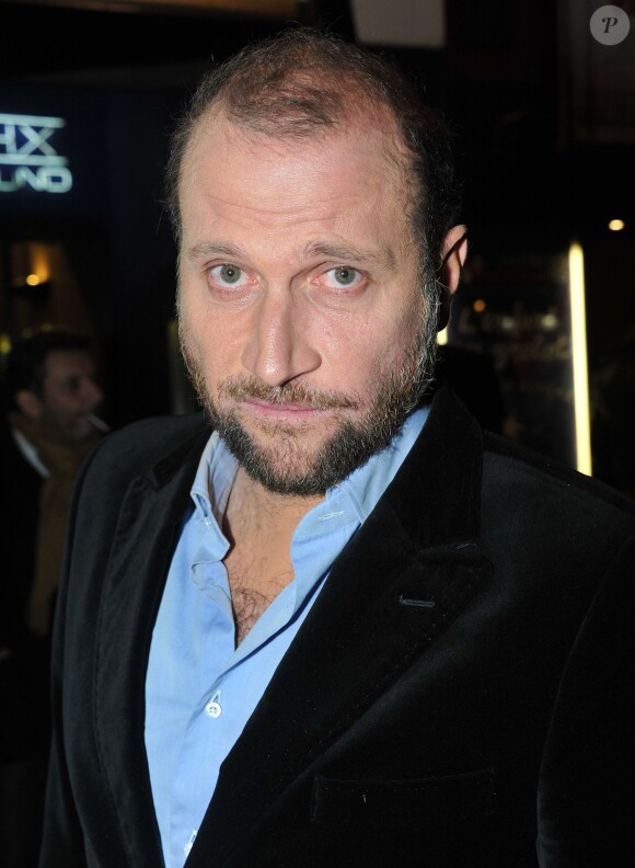 François Damiens lors de la première du film Suzanne au cinema Max Linder à Paris, le 17 décembre 2013.