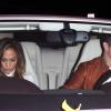 Exclusif - Jennifer Lopez et son petit ami Casper Smart dinent au restaurant "Craig" a West Hollywood, le 17 decembre 2013.