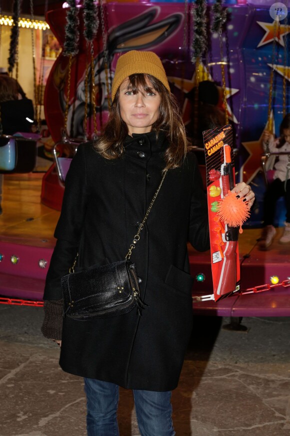 Axelle Laffont à la soirée d'inauguration de "Jours de Fêtes" au Grand Palais à Paris, le 19 décembre 2013