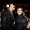 Jean-Luc Reichmann et Laurent Romejko à la soirée d'inauguration de "Jours de Fêtes" au Grand Palais à Paris, le 19 décembre 2013
