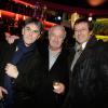 Tex, Marcel Campion et Jean-Luc Reichmann à la soirée d'inauguration de "Jours de Fêtes" au Grand Palais à Paris, le 19 décembre 2013