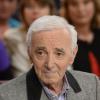Charles Aznavour à Paris le 6 novembre 2013.