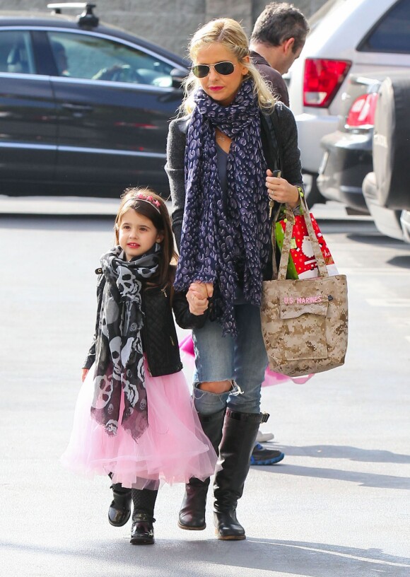 Sarah Michelle Gellar et sa fille Charlotte : complices à Los Angeles, le 21 décembre 2013