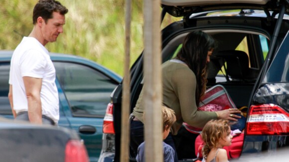 Matthew McConaughey et Camila Alves: Farniente au Brésil... avec leurs 3 enfants