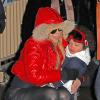 Mariah Carey et son fils Moroccan à Aspen. Le 23 septembre 2013.