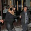 Mariah Carey, sous bonne escorte à Aspen. Le 23 décembre 2013.
