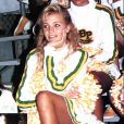 Cameron Diaz pom-pom girl en 1988 à la Long Beach Polytechnic High School, Long Beach, Los Angeles.