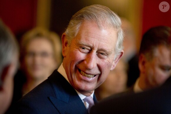 Le prince Charles lors de la cérémonie de la Prince of Wales Medal for Arts Philanthropy au palais St James le 11 décembre 2013, à Londres