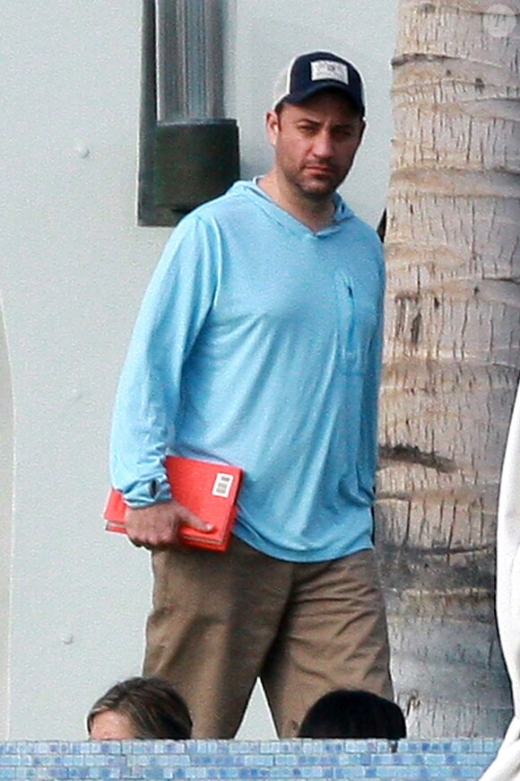 Jimmy Kimmel, lors de ses vacances à Los Cabos (Cabo San Lucas) au Mexique avec Jennifer Aniston et son fiancé Justin Theroux le 29 décembre 2013.