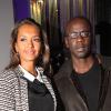 Lilian Thuram et Karine Le Marchand le 19 novembre 2012