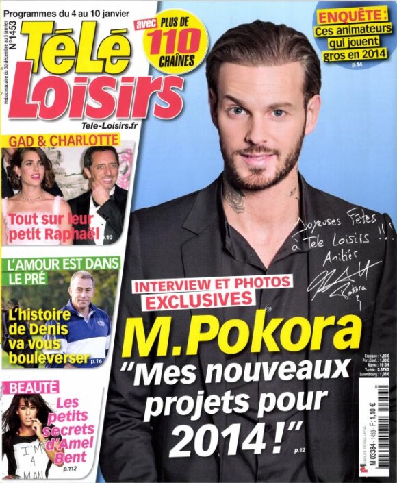 Magazine Télé Loisirs du 4 au 10 janvier 2014.