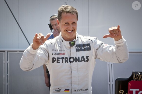 Michael Schumacher lors du Grand Prix de Monaco le 26 mai 2012